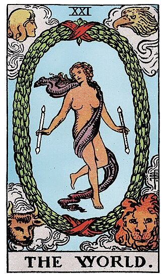 el mundo carta del tarot