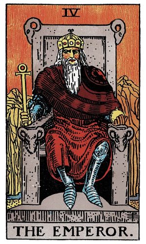 el emperador carta del tarot