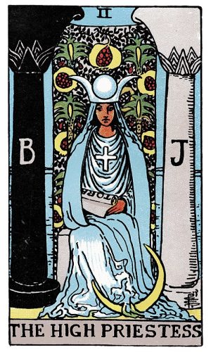 La Sacerdotisa en el tarot